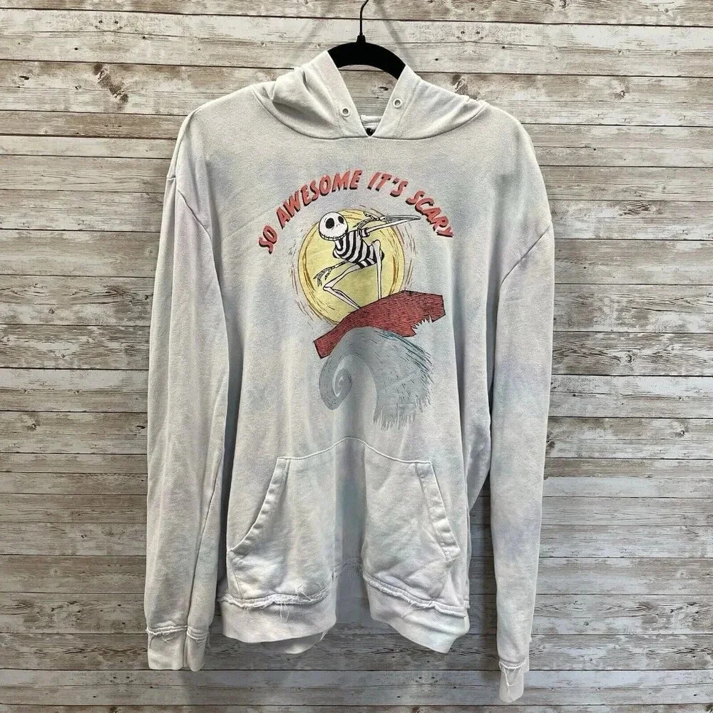 Her Our Universe Men M Hoodie NBC Disney Nightmare Before Christmas Jack Surfing